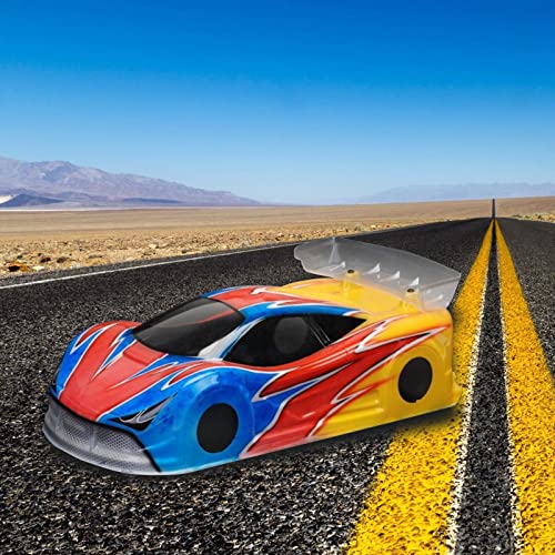 1/10 RC Car PC Clear Body with Sticker 210mm Wheelbase Sport Car Body for RC Car