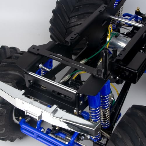 2Pcs Aluminum Body Stay Mount Chassis Plate for Tamiya Bullhead Super Clodbuster 1/10 RC Truck Car Upgrade Parts