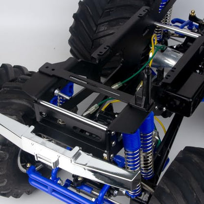 2Pcs Aluminum Body Stay Mount Chassis Plate for Tamiya Bullhead Super Clodbuster 1/10 RC Truck Car Upgrade Parts