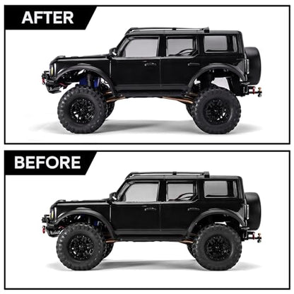 INJORA Aluminum Shock Mount Height Lift Kit for 1/18 TRX4M Defender Bronco
