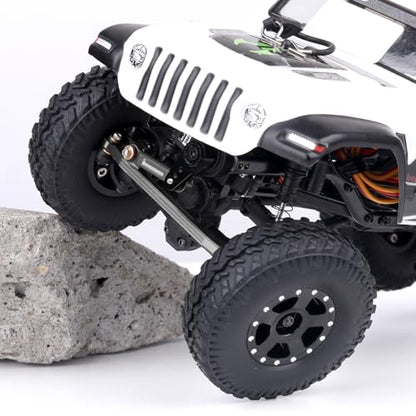 SCX24 Aluminum Steering Links for Axial SCX24 Bronco C10 Deadbolt Gladiator (Gray) - color: Gray