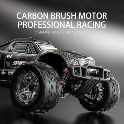 X-Verse KF10 1/10 RC Cars for Adults Fast 50KM/H, RC Trucks Offroad Waterproof with 3S Battery, 4WD High Speed All Terrain RC Truggy (3 Battery) - color: Kf10 Gray