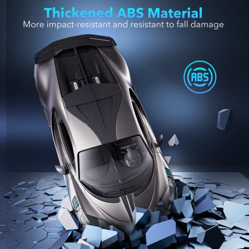 MIEBELY Remote Control Car, Bugatti Divo 1/16 Scale Rc Cars 12Km/h, 2.4Ghz Licensed Model Car 7.4V 500mAh Toy Car Headlight for Adults Boys Girls Age 6-12 Years Birthday Ideas Gift | Official licensed;anti-interference control;LED lights & 500mAh lithium;