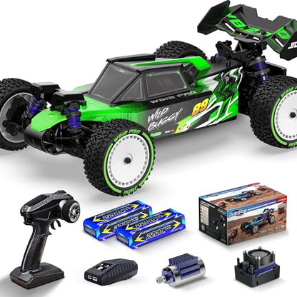 1/12 Brushless RC Cars,Fast 50mph Off-Road All Terrain Truck,4WD RC Buggy with 2.4GHz Remote Control and 3S Batteries,25W Fast Charging,RTR 4X4 Electric RC Cars