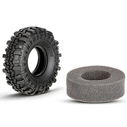 Goolsky 4Pcs AUSTAR AX-4020 1.9 Inch 110mm 1/10 Rock Crawler Tires for D90 SCX10 AXIAL RC4WD TF2 RC Car