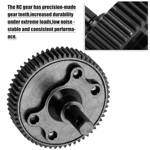 RC 48P&83T Upgrades Parts Spur Gear&Slipper Clutch&Transmission Gear&Slipper Rebuild Kit for 1/10 Slash/Rustler/Stampede/Bandit 2WD(VXL),Pressure Plate Hops up,Pink - color: Pink(48P&83T)