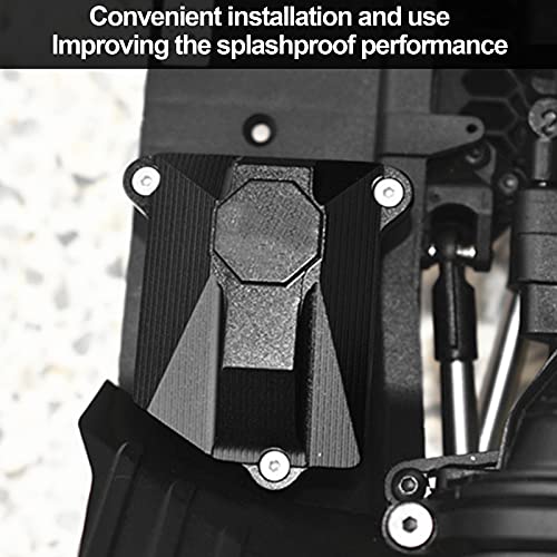 RC Receiver Box, Durable Plastic Construction with Included Screws, Universal Fit for 1/10 Scale RC Trucks, for Hobbyists and Off-Road Enthusiasts