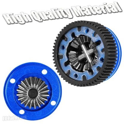 RC Differential Case Upgrades Part for 1/10 Slash 2WD VXL/Stampede 2WD VXL/Rustler 2WD VXL/Bandit 2WD VXL,Planetary Gear Diff Hops up,#2388X,Navy Blue - color: Navy Blue - (Differential Case)
