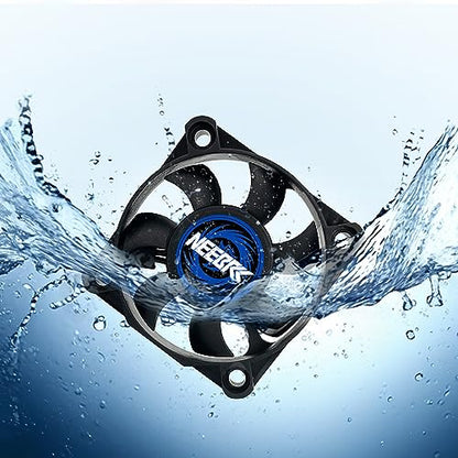 Motor Cooling Fan Dual Ball Bearings, Heatsink High Speed, 35x35x10mm for 1/10 1/8 Brushless Motor RC Car Part 36 42 Series 3660 3650 3670 540 550