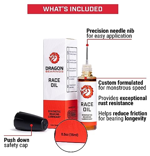 Fireball Dragon Bearing Lube for Skateboards - Longboard Bearing Lubricant - Inline Skate Lube