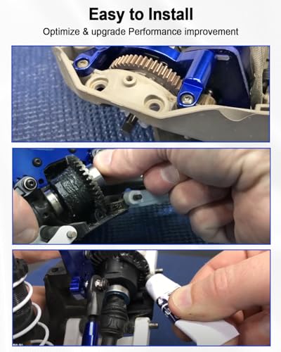 6780 Center Differential Complete Kit 32P 54T Fit for Traxxas 4x4 Hoss Slash Stampede Rustler Compatible with Select 4x4 Race Vehicle Remote Control Car Models