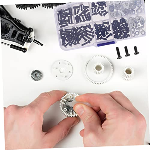 GLEAVI 1set Remote Screws Assortment Kit Gaskets and Screws for Rc Crawler Off-Road Vehicles Lightweight and Easy to Install for Repairs and Maintenance