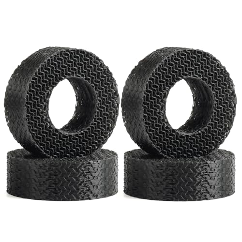 Supersoft 1.9" Tires Insert 3D Printing TPU Tire Filler Waterproof fit 118-122mm Wheel Tires 1/10 RC Crawler TRX4 SCX10 Capra H10 (Soft) - color: Soft