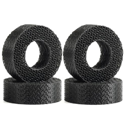 Supersoft 1.9" Tires Insert 3D Printing TPU Tire Filler Waterproof fit 118-122mm Wheel Tires 1/10 RC Crawler TRX4 SCX10 Capra H10 (Soft) - color: Soft