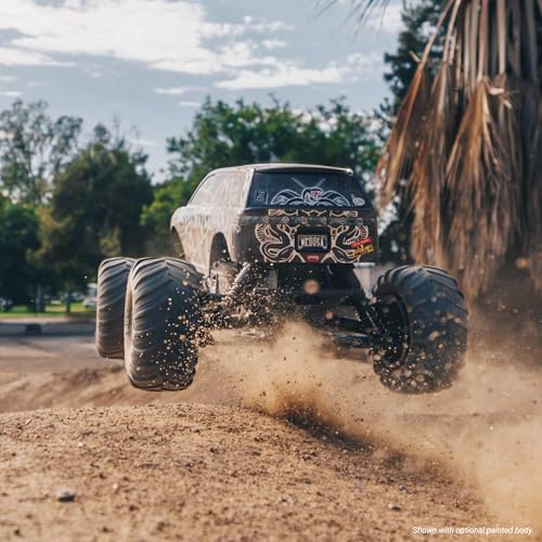 ARRMA Gorgon 2 Wheel Drive MT 1/10 Truck Ready-to-Assemble Kit with Battery & Charger Included, Clear, ARA3230SKT2