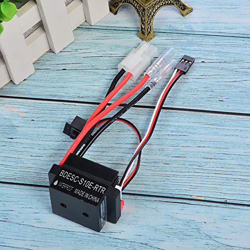 Comimark 2Pcs 320A 6-12V Brushed ESC Speed Controller W/2A BEC for RC Boat U6L5 G2I7