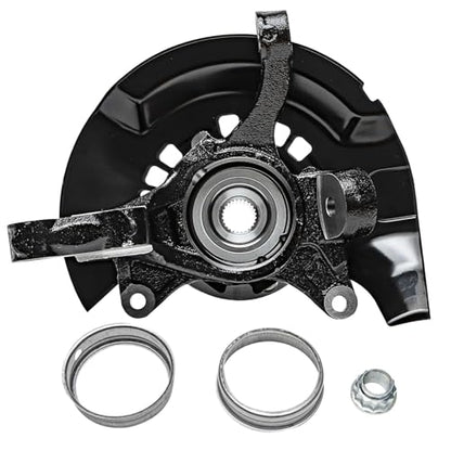 Detroit Axle - 2.4L 4pc Steering Knuckles Kit for 2004 2005 2006 | Toyota Camry, 2 Front Steering Knuckles & Wheel Bearing Hubs 2 Rear Wheel Bearing Hubs [Vehicle Built in USA, 4-Wheel ABS] - size: 4UW48659/Kit
