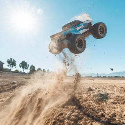 ARRMA RC Truck 1/10 Granite 4X4 223S BLX BRUSHLESS Monster Truck RTR, Blue | With DSC, Batteries and Charger Not Included, ARA4302V4T1 - color: Blue