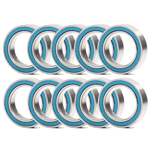 6700-2RS Ball Bearing 10x15x4mm,ABEC-3 10x15 6700-2RS Blue Rubber Sealed Ball Bearings (Pick of 10pcs)
