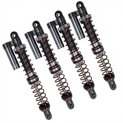 Metal 110mm Shock Absorber Oil Adjustable RC Dampe Upgrade for Axial SCX10 90046 AXI231017 TRX-4 D90 1/10 RC Truck Crawler