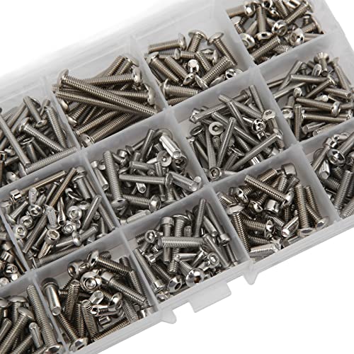RC Car Stainless Steel Screws Kit Upgrade Pack for 1/5 Scale