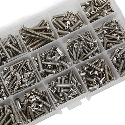 RC Car Stainless Steel Screws Kit Upgrade Pack for 1/5 Scale