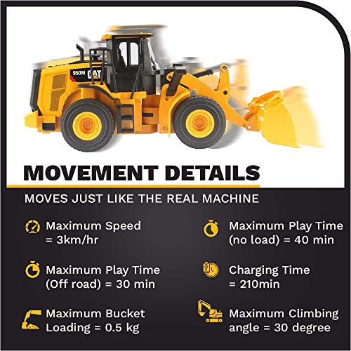Diecast Masters 1:24 Scale Radio Control Truck CAT 950M Wheel Loader Model 25003