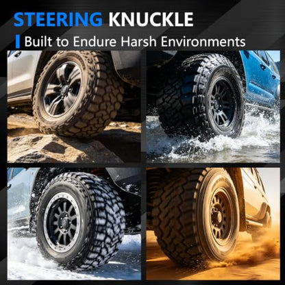 Steering Knuckle Wheel Hub Bearing Assembly Front Left | Compatible with Toyota Corolla 2009‑2019, Toyota Matrix 2014‑2019, 698‑477 - size: Left