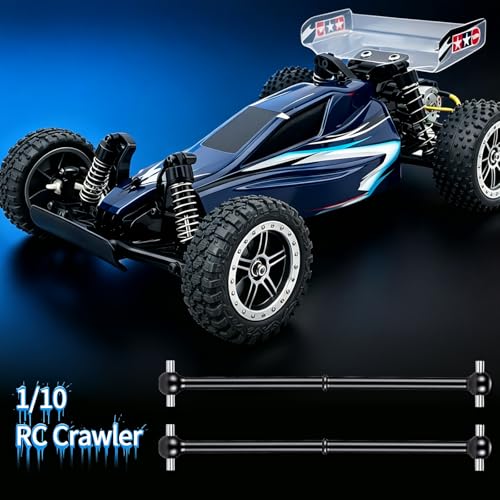 1 Pair Rear CVD Drive Shaft Fits for 1/10 Tamiya DT02 RC Beach Buggy Off-Road | RC Car Upgrade Replacement Parts,Aluminum Alloy,2pcs