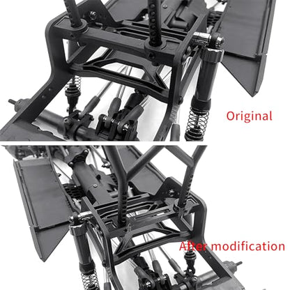 Aluminum Body Shell Post Mount for Axial SCX10 PRO-AXI03028 1/10 Style A