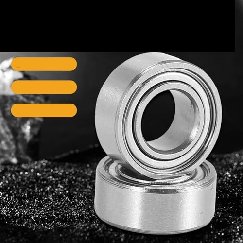 Double Rubber Seal for DBX-10 10421-S 9102 1/10 rc Car Spare Parts Accessories Replacement 30Pcs Steel Ball Bearing Set