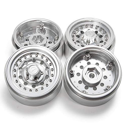 1.9" Alloy Beadlock Wheel Rims for 1/10 RC4WD D90 SCX10 SCX10 III AXI03007