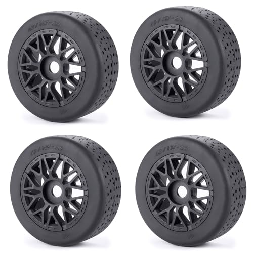 1/7th RC Car Wheel Rims Tires Upgrades for 1/7th RC Car Arrma Limitless F1，4PCS