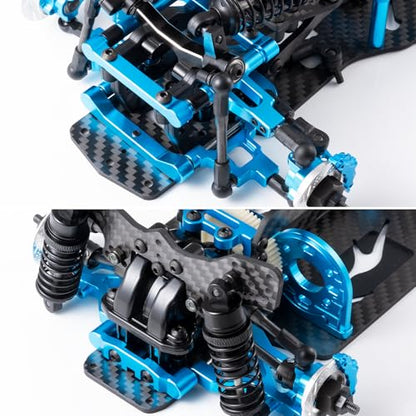Alloy & Carbon RC Chassis Frame Body Kit for 1/10 Sakura D5 MINI+MR | RC Road Rear Wheel Drive Drift Car, Upgrades