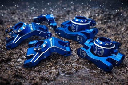 EHD Knuckle, C-Hub & Rear Axle Carrier Set - Fits 4x4 Slash Rustler