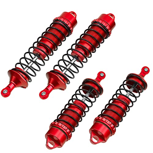 Full Metal Front & Rear Shock Absorber Adjustable Damper Shocks Compatible with Arrma 1/8 Kraton Outcast Notorious 6S BLX RC Car