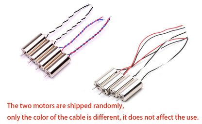 YoungRC 8520 Coreless Motor 8.5 x 20mm Brushed Motors + 75mm CW CCW Propeller for DIY Micro QX95 QX110 Quadcopter RC Drone