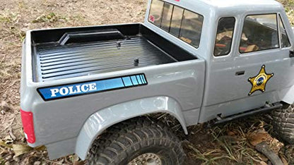RC Car Truck Decals Stickers - Sheriff - Choose from 2 Set Styles 1/10 1/8 Scale (Modern Style Set) - color: Modern Style Set