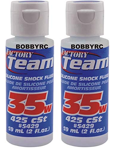 2 Pack New Associated Silicone Shock Oil 35 Weight 2 oz 5429 LOSI TRAXXAS 35w Includes CHICAGOLAND RC Coupon