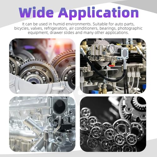 Swpeet 620Pcs 6 Sizes 3/16" 7/32" 1/4" 5/32" 1/8" 3/32" Imperial Precision 304 Stainless Steel Bearing Balls Assortment Kit, Assorted Loose Bicycle Bearing Balls for Bicycles Casters