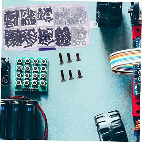 3sets Remote Screws Gaskets Repair Kit for Rc Crawlers Lightweight Fasteners Easy Installation for Models
