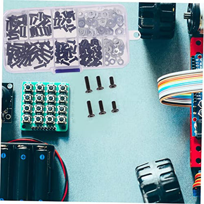 3sets Remote Screws Gaskets Repair Kit for Rc Crawlers Lightweight Fasteners Easy Installation for Models