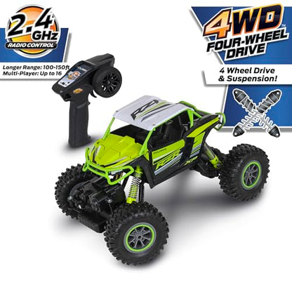 NKOK Polaris® R/C Off-Road 4WD (2.4GHz) RZR XP 1000 (Yellow) - color: Yellow