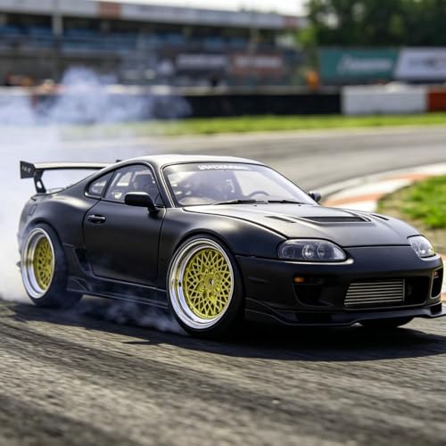 4Pcs 1/10 Drift Car Tires Hard Tyre and Wheels Rims for Tamiya Traxxas YOKOMO HSP Redcat HPI Kyosho On-Road Drifting Cars