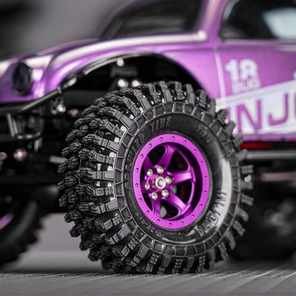 INJORA 1.3" Crawler Tires 70 * 26mm S5 for 1/18 1/24 RC Crawlers (T1311)