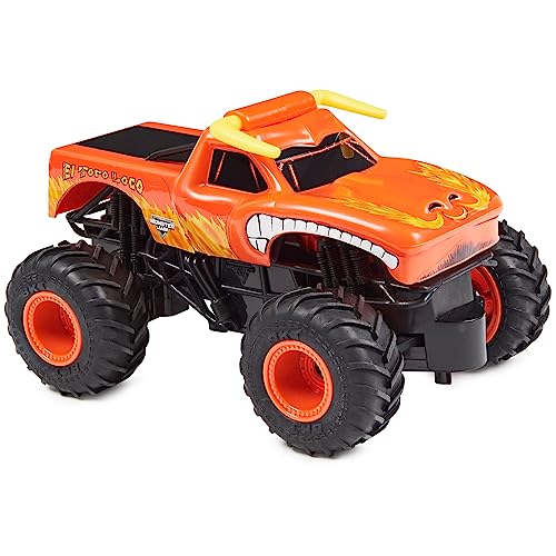 Monster Jam Official El Toro Loco RC Truck, 1:24 Scale | Remote Control Truck Toy, Durable Construction, Authentic Design, Easy to Use Remote, Pretend Play Gifts for Kids Ages 4+ - style: El Toro Loco