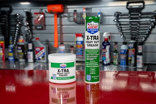 Lucas Oil 14.5 Ounce 10301 Heavy Duty Grease, 14.5 oz,Green