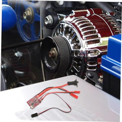 30A Brushed Esc with Brake Dual Way Speed Controller for Rc Cars Boats Enhanced Performance Electronic Controller for Reliable Speed Control Tough Conditions