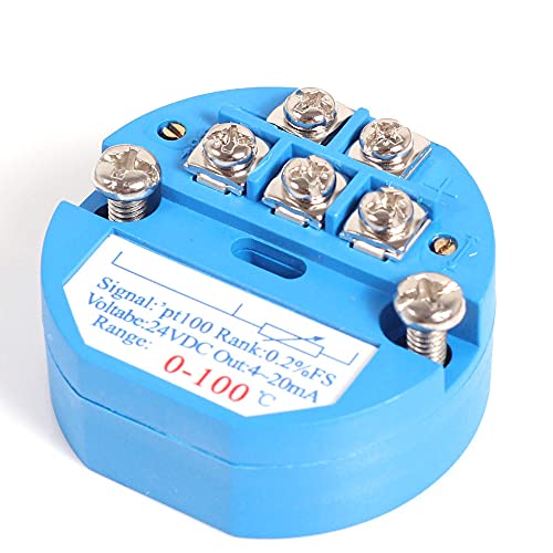 0-100 Celsius 4-20MA RTD PT100 SBW Temperature Meter Transmitter Module Isolated Sensor 0-100 Degree
