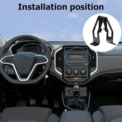 10PCS Car Dashboard Trim Clips, Metal U-Shaped Vehicle Front Console Dash Retainer, Automotive Dash Console Panel Fastener Replacement Accessories, Universal for SUV Truck Sedan - size: 10PCS